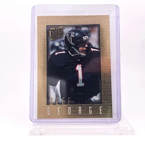 Jeff George - 1996 Fleer Ultra Sensations - Gold Parallel - Atlanta Falcons - Picture 1 of 2