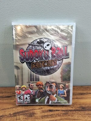 NEW 2009 Sudoku Ball - Detective Mystery Puzzle Game PC/CD-ROM - SEALED - Image 1 of 3