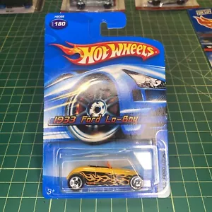 1933 Ford Lo-Boy Hot Wheels Car No.180 2005 Rare Collectors Car - Picture 1 of 6