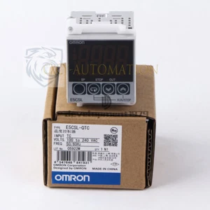 New One Omron Temperature Controller E5CSL-QTC 100-240VAC - Picture 1 of 7