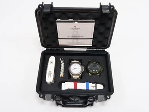 Victoronix Swiss Army I.N.O.X. White Dial Titanium Limited Edition Men's Watch - Picture 1 of 8