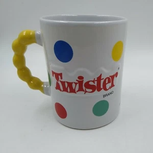 Twister Tazza Caffè Manico Giallo Tazza Classico Gioco da Tavolo Hasbro 2003 - Foto 1 di 7