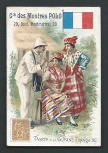 Postman Woman Costume French Guiana Guyana 1880s - Picture 1 of 1