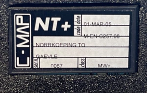 C-Map NT+ Seekartenmodul für Kartenplotter: Norkoeping to Gaevle, März 2005 - Bild 1 von 1