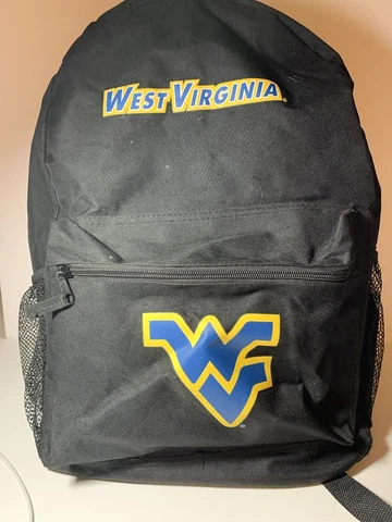 NCAA West Virginia Mountaineers Black Backpack Cover
