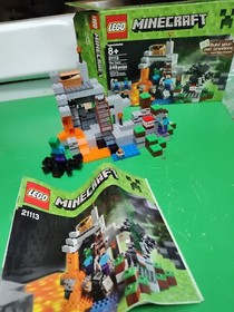 LEGO Minecraft: The Cave (21113) Complete WithBox | Retired Lego Set