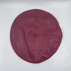 New Eric Javits 2 Tone Kate Leather Beret Fall Winter Womens one-size - Picture 1 of 3