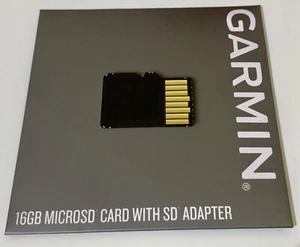 Garmin 16 GB microSD™ Class 10 Card with SD Adapter - Picture 1 of 1