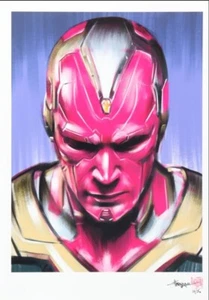 THANG NGUYEN Firmado-Marvel Comics-"VISION" 8x12 LE Giclee en Papel Bellas Artes (PA) - Imagen 1 de 5