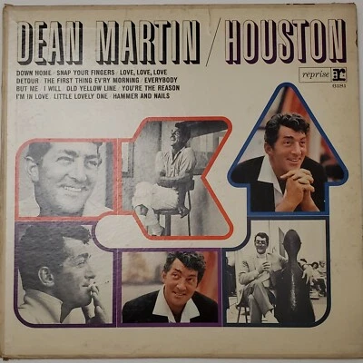 VINTAGE DEAN MARTIN / HOUSTON BY REPRISE RECORD FIRST RELEASE 1965 MONO VINYL  - Image 1 of 4