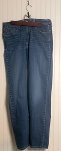 Levi S Damen Red Tag 505 Dark Rinse Jeans gerades Bein Größe 10 - Bild 1 von 12