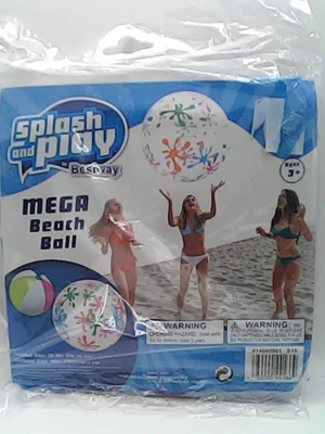 Pelota de playa Splash and Play de Bestway MEGA 28,4" Foto 1 de 2