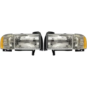 Dorman 1590121 Headlight For 1994-2001 Dodge Ram 1500 Left and Right - Picture 1 of 1