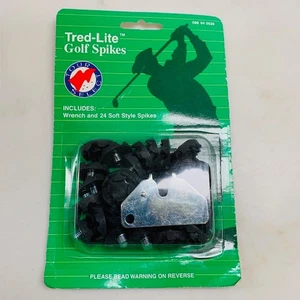 Tour Select Tred-Lite Soft Golf Spikes - 24 Spikes, Great Traction - Picture 1 of 2