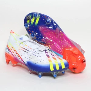 Botines de fútbol Adidas Predator Edge.1 SG paquete Al Rihla para hombre talla 9,5 nuevos - Imagen 1 de 7