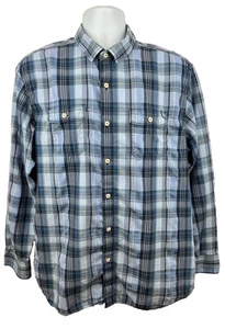 Tommy Bahama Jeans Herren Baumwolle Tencel Mischung Island Modern Fit Karo Hemd Gr. L - Bild 1 von 9