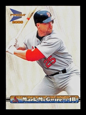 2000 Pacific Prism #122 Mark McGwire St. Louis Cardinals - Imagem 1 de 2