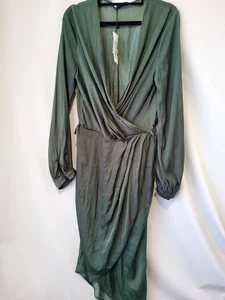 Sheike Premonition Dress Size 10 Cypress Green. New But Flaws - Picture 1 of 6
