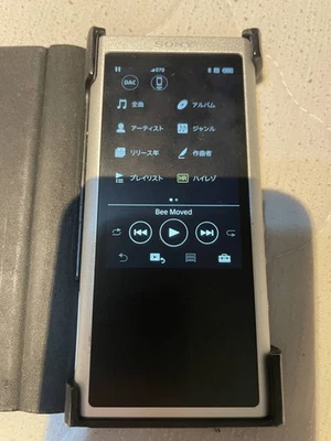 Sony NW-ZX300S Silver 64GB Hi-Res Audio Walkman Japan Model Bluetooth Audio U... - Imagen 1 de 4