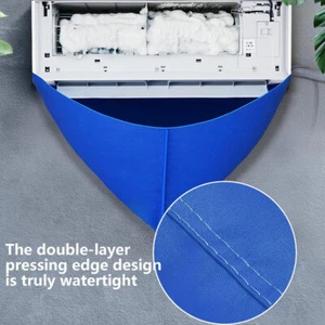 Air Conditioner Waterproof Cleaning Cover Dust Washing Clean Protector Bag - Picture 1 of 9