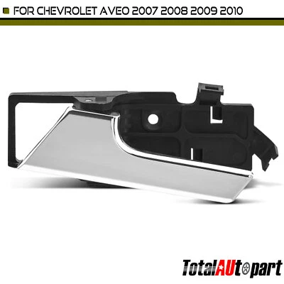 Manija de puerta interior cromada para conductor delantero o trasero Chevrolet Aveo 07-11 Foto 1 de 4