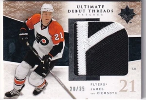 09-10 ULTIMATE HILOS DEBUT - JAMES VAN RIEMSDYK /35 #UDT-JV VOLANTES - Imagen 1 de 1