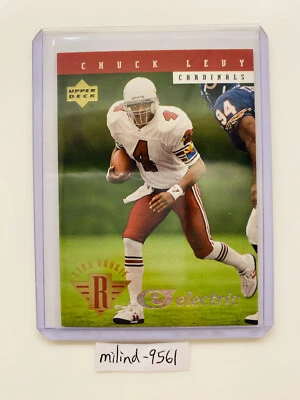 1994 Upper Deck Chuck Levy Star Rookie Electric Silver #28 Rookie Card NFL Cards - Image 1 of 2
