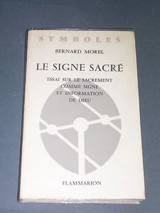 Esotérisme symbolisme le signe sacré Bernard Morel 1959 collection symboles - Picture 1 of 1