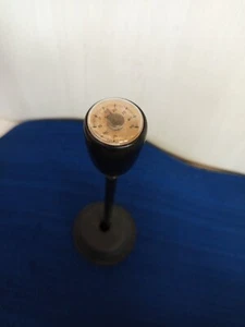 pomello cambio nuovo vintage vero legno con termometro per Fiat 132 1 serie - Imagen 1 de 2