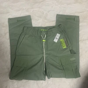 Pantaloni cargo Studio Powered By Supervsn verde oliva taglia uomo coulisse piccola - Foto 1 di 7