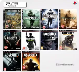 Call of Duty: 3/4/MW3/Ghosts/World at War/Black Ops/II/III/PS3 Spiele *Multi-Liste* - Bild 1 von 13