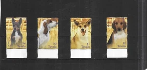 TUVALU 2005. DOGS SET. MINT FULL GUM. AS PER SCAN. - Picture 1 of 3