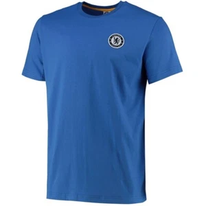 Chelsea FC T Shirt Boys 4 5 Years Kids Official Team Crest Football Top CHT51 - Picture 1 of 1
