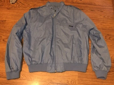 Vintage 80s 90s Cortina Mens Baby Blue Full Zip Jacket XXL - Image 1 of 4