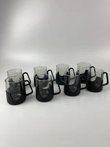 Set Of 8 Vintage Glas-Snap 10 oz. Hot-Cold Mugs MCM New Old Stock Collectible - Picture 1 of 5