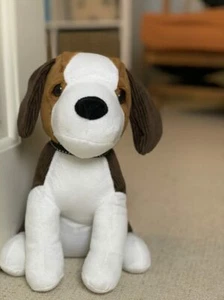 Cute Brown and White Beagle Dog Soft Doorstop - Picture 1 of 3