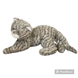 Russ Berrie realistische braune Katze Plüschtier Stofftier Spielzeug Sierra Vintage Kätzchen - Bild 1 von 6
