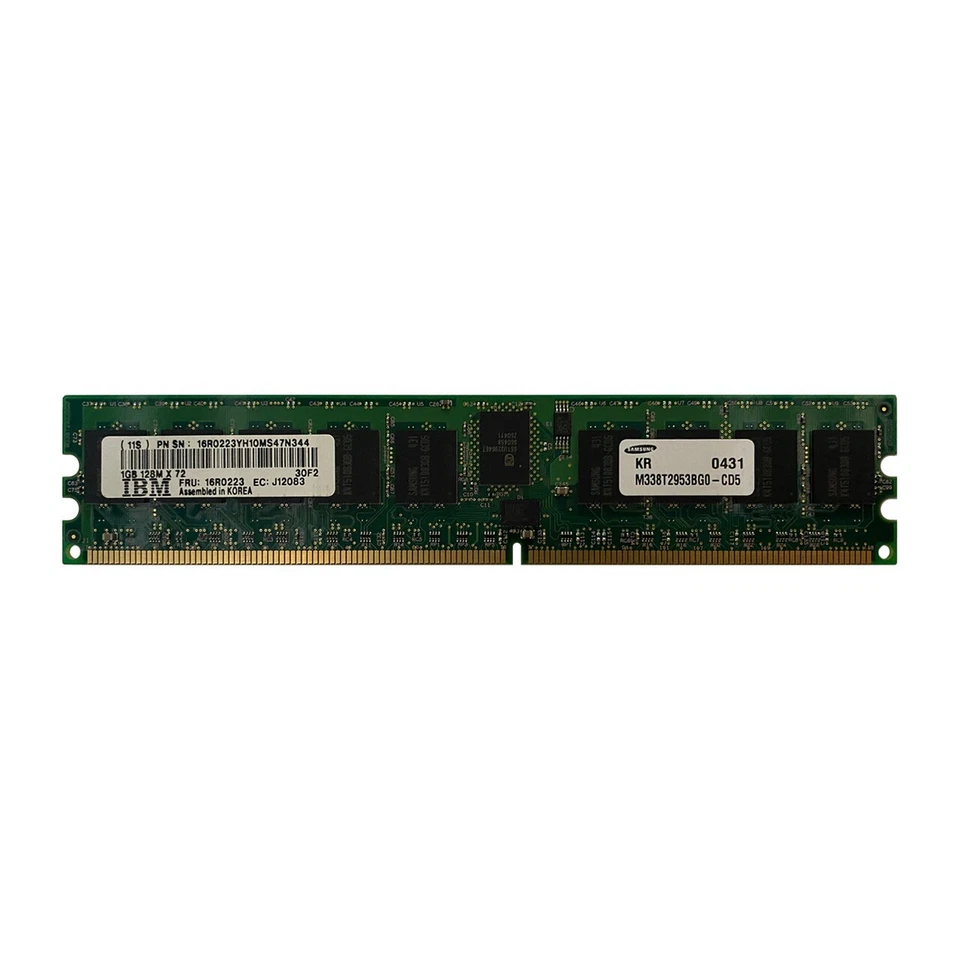 IBM 16R0223 1GB PC2-4200 DDR2 Memory Module - Image 1 of 1