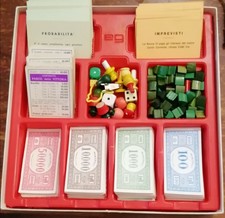MONOPOLI - VINTAGE - PEZZI DI RICAMBIO - BOARDGAME - CONTRATTI - PEDINE