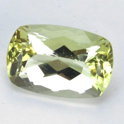 12.08Cts Gorgeous Collection Natural Unheated Yellow Scapolite Cushion Shape Gem - Image 1 of 4