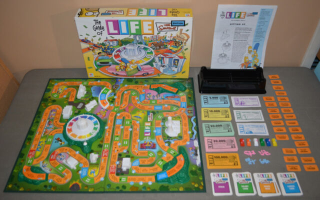 The Game Of Life - Simpsons Edition | Jogo de Tabuleiro Hasbro Usado  1404588 | enjoei