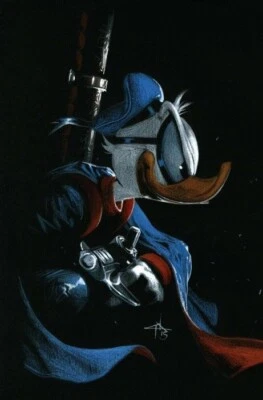 JUEGO VARIANTE VIRGEN/COMERCIAL DUCK AVENGER #1 GABRIELLE DELL'OTTO CON CERTIFICADO DE AUTENTICIDAD NUMERADO IDW. Foto 1 de 2