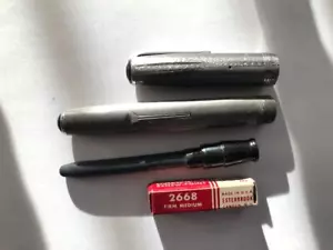 Vintage Esterbrook J Gray Fountain Pen - Restored - Picture 1 of 4