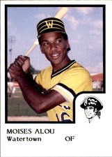 1986 Watertown Pirates ProCards #2 Moises Alou Burlingame California CA CArd