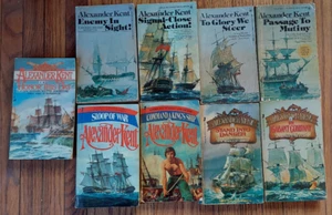 Alexander Kent Richard Bolitho Adventure Naval War Fiction 9 PB Novel Lot - Picture 1 of 2