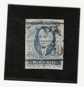 MÉXICO ORIZAVA CANCELAR SIN 1/2 REAL EMISIÓN 1856 USADO (H-27) - Imagen 1 de 1