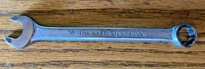 Vintage PROTO TOOLS 1216 Combination Wrench 1/2" 12 Point Wrench USA Tool - Picture 1 of 2