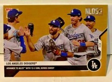 Mookie Betts / Bellinger 2020 Topps Now Postseason GOLD BONUS #LAD-2 DODGERS SP