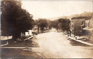 Camillus, New York, Main Street, Activity, Onondaga Co, Echtfoto Postkarte RPPC - Bild 1 von 4