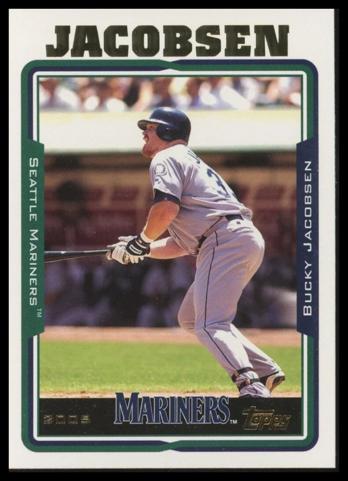 2005 Topps #394 Bucky Jacobsen Seattle Mariners - Image 1 of 1